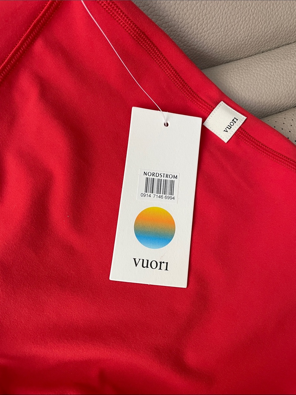 NWT Vuori Daily Legging | Crimson Red | Sz Large - Picture 10 of 11